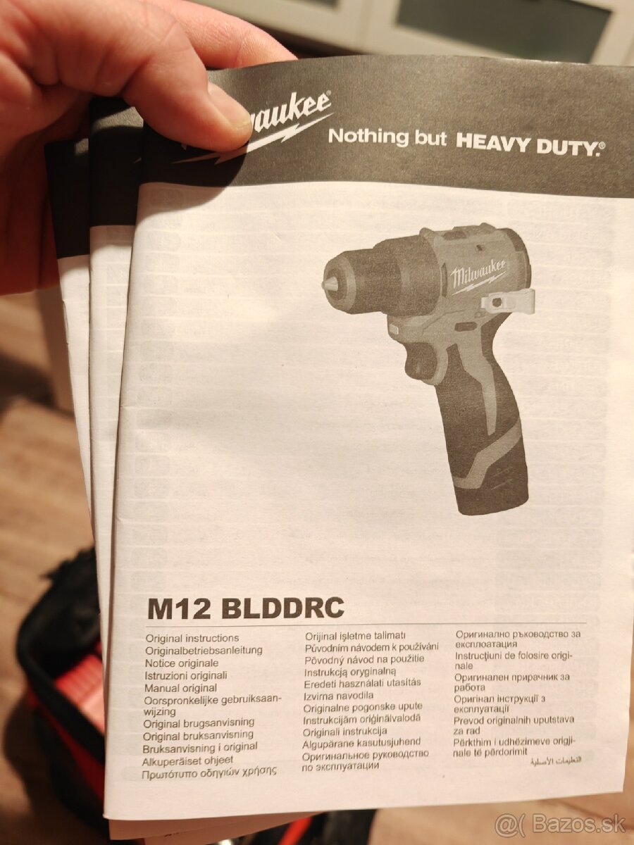 Predám AKU utahovacku Milwaukee M12 - 6