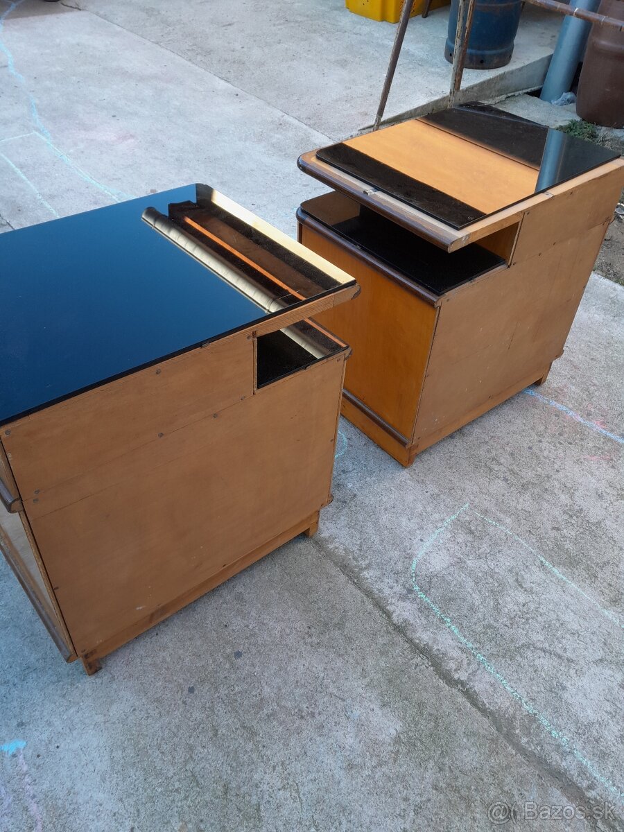 Predám nočné stolíky Halabala - 6