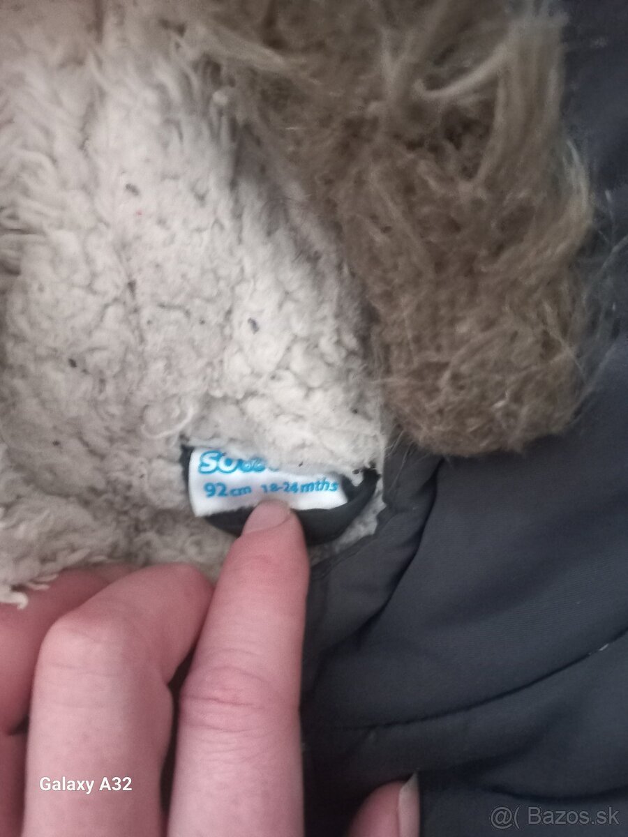 Chlapčenská bundička veľkosť 92 - 6