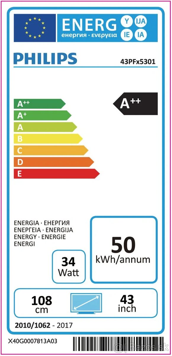 Philips 43PFS5301 -43" - 6
