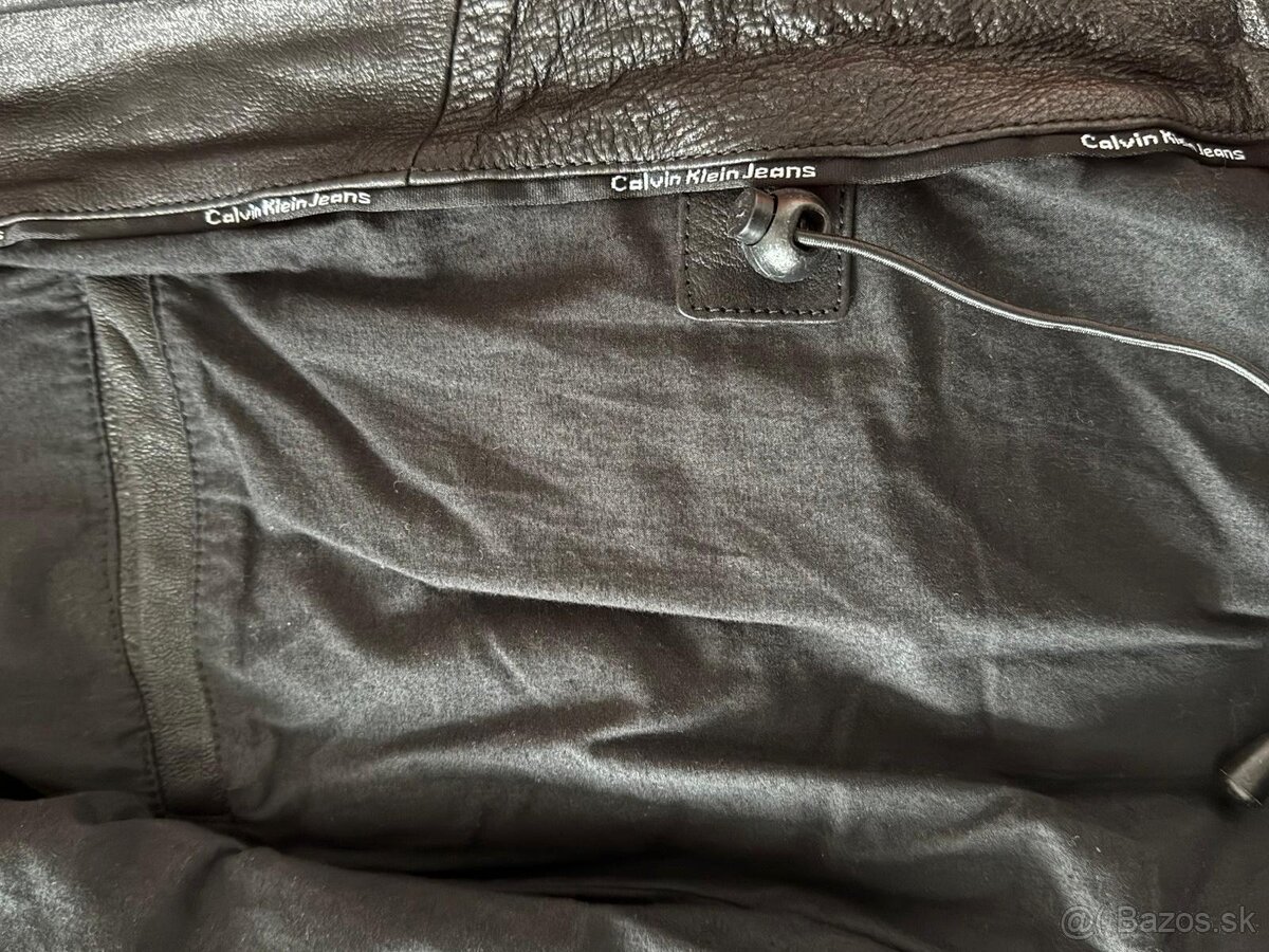 Kožená bunda CALVIN KLEIN ,L - 6