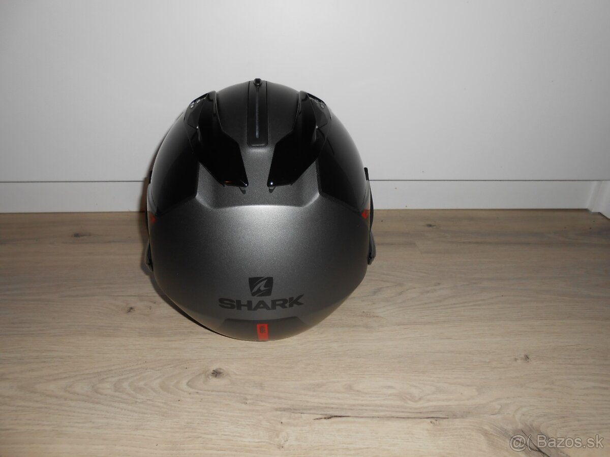 Predam krasnu novu moto prilbu znacky SHARK EVO GT SEAN MAT - 6