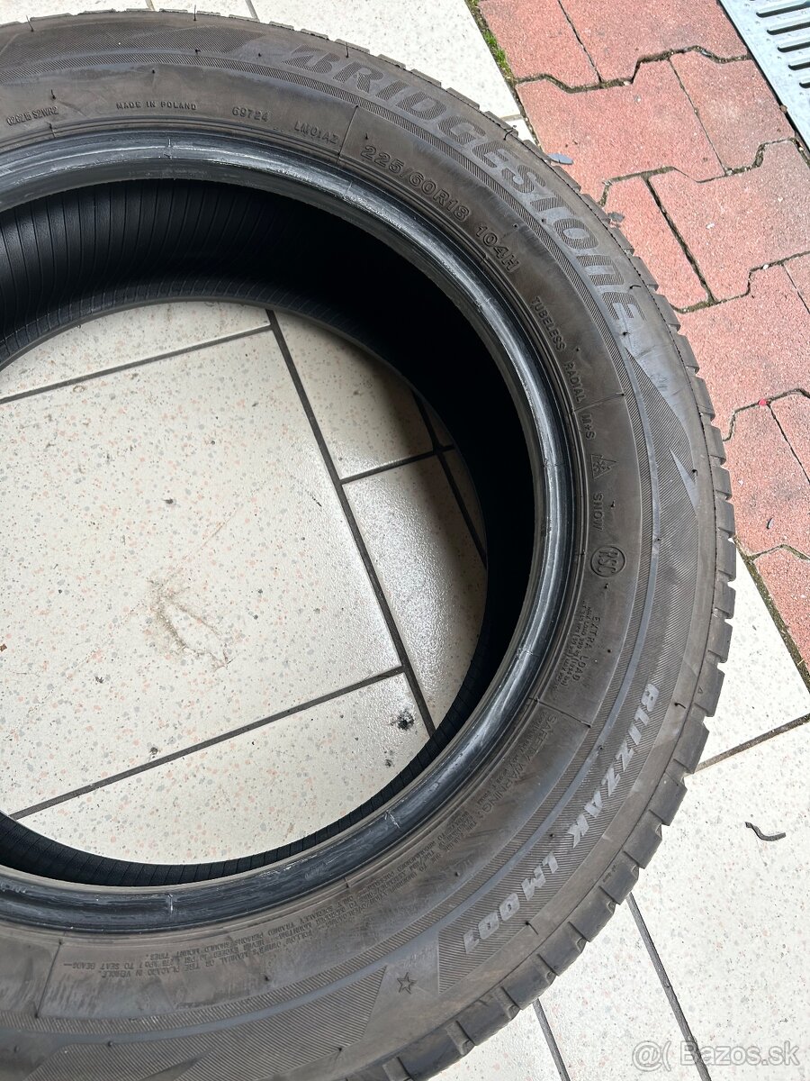 Zimné pneu 225/60 R18 Bridgestone blizzak - 6