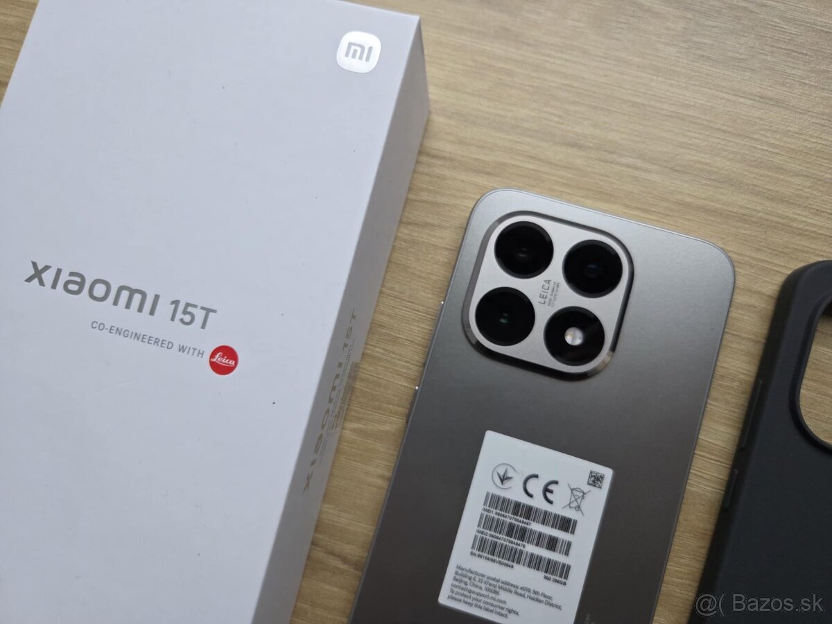 Xiaomi 15T 12GB/256 GB Gray, top, zaruka - 6