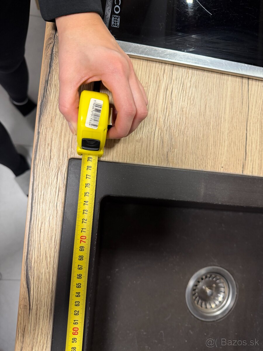 Granitový drez do kuchyne - Pyramis 51 x 79 cm - 6