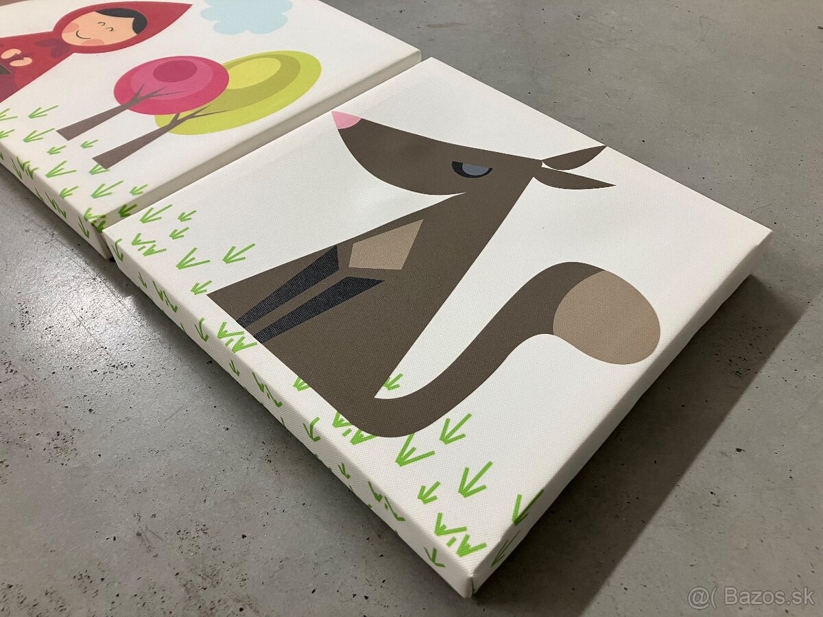 Obrazy červená čiapočka - 6