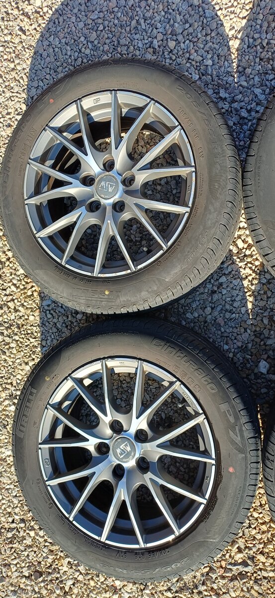 5x112 r16 + letné 205/55 16 Pirelli - 6