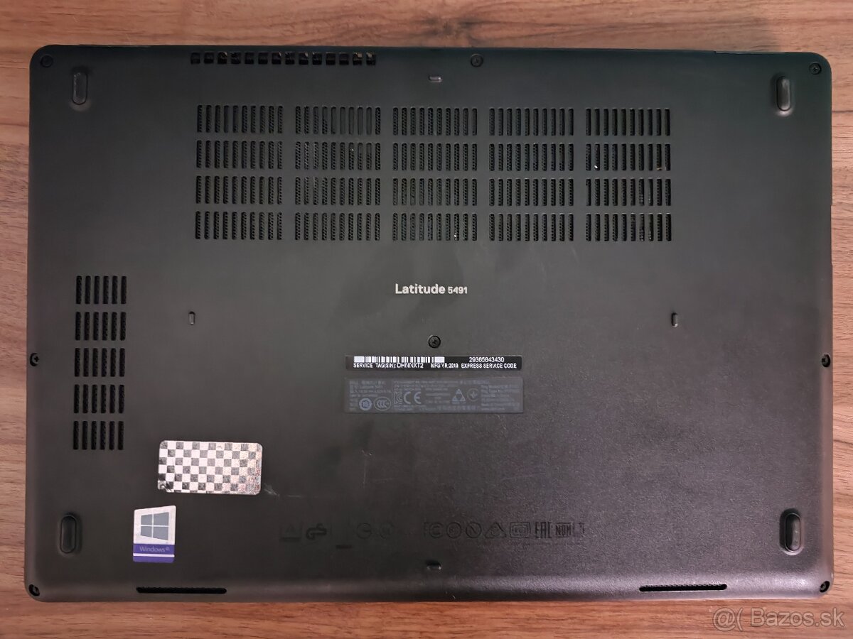 Dell Latitude 5491 – i5 / 16GB / 256GB / MX130 - 6