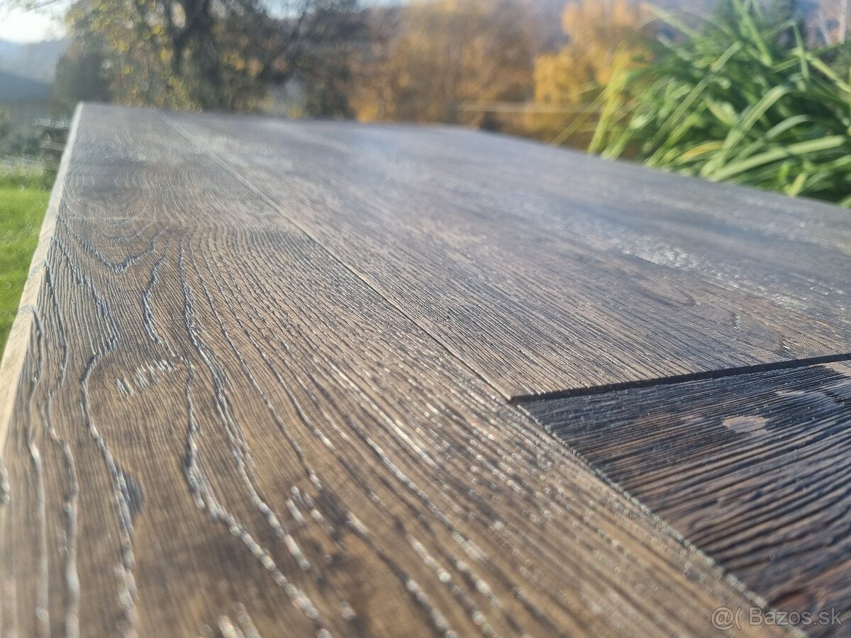 konferenčný stolík - DUBOVÝ - 6