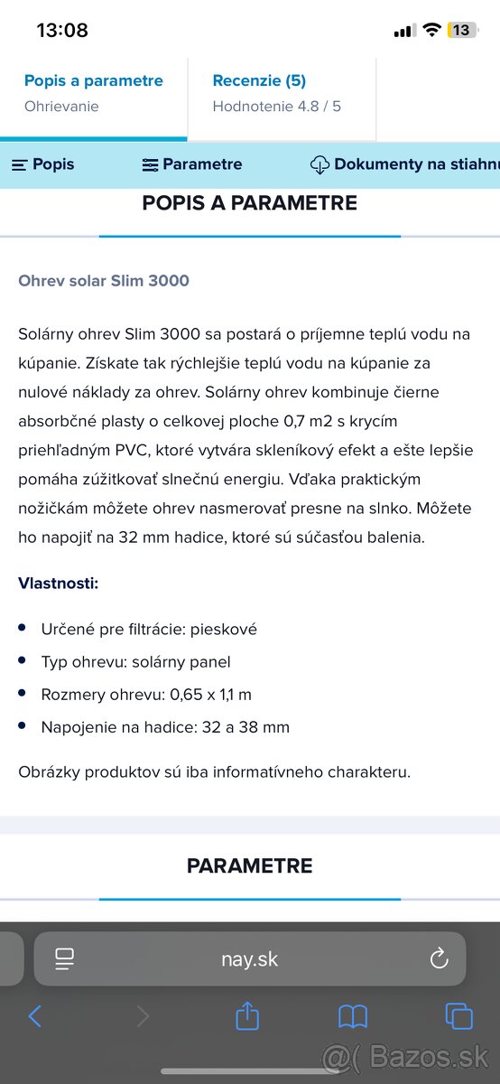 Solárny panel na ohrev vody - 6