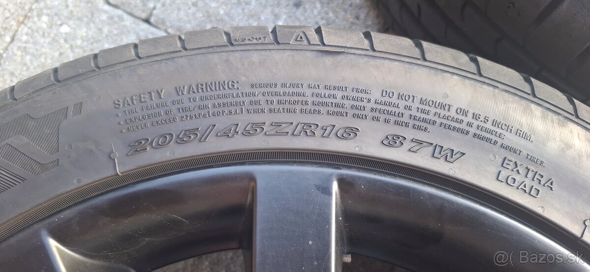 Fabia RS elektrony r16 5x100 - 6