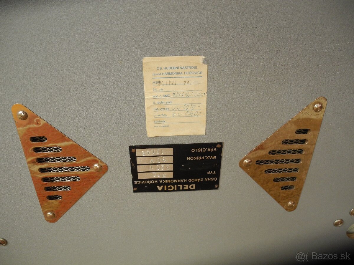 varhany DELICIA 700 - 6