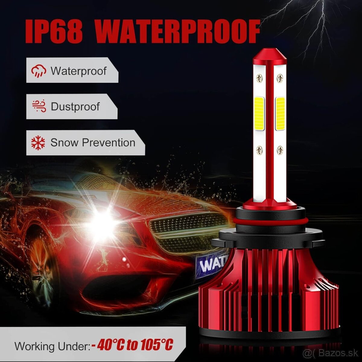 LED žiarovky Wattstar HB4/9006 6500K - 6