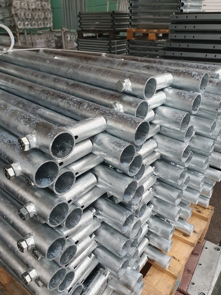 Lešenie fasádne nové typ 170m2 doska oceľová EDX70 - 6