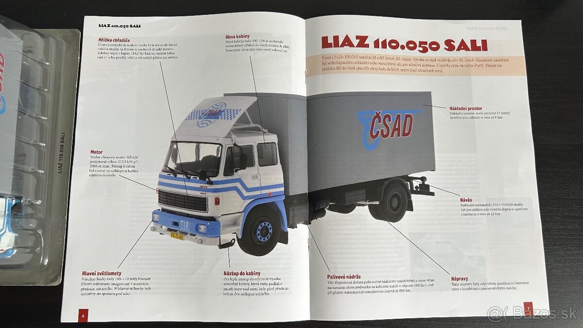 LIAZ 110.050 SALI ČSAD 1/43 DeaGostini - 6