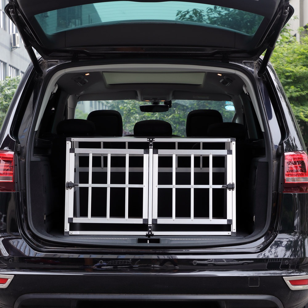 Hliníková prepravka pre psa s prepážkou alebo bez - 6