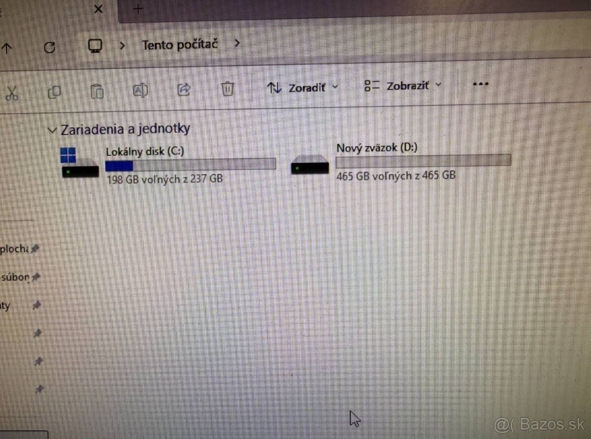 Kancelársky mini PC HP ProDesk i5-7500T / 8GB / SSD + HDD - 6