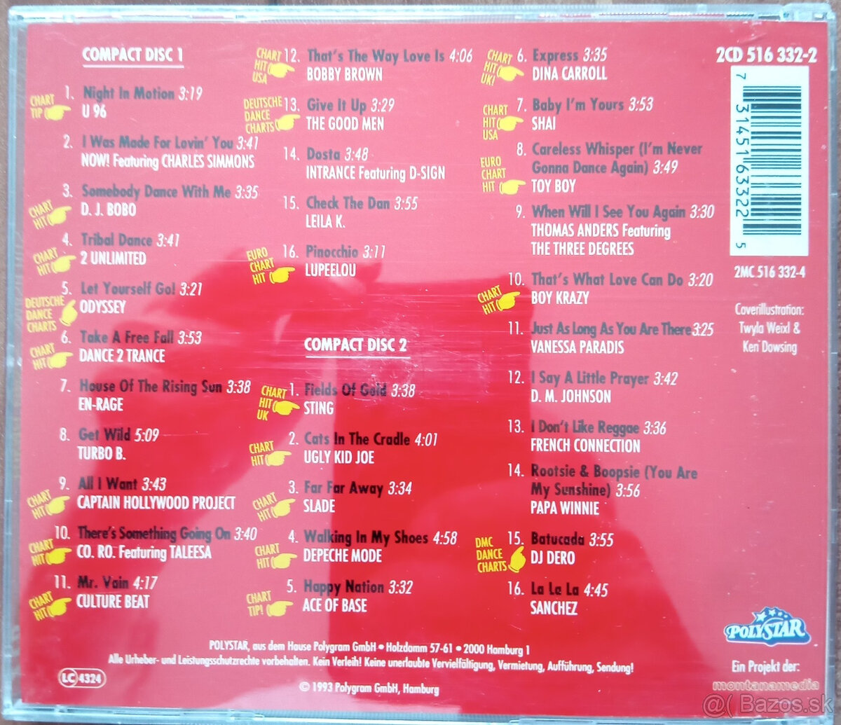 Predám originálne CD Formel eins ( dance & pop music ) - 6