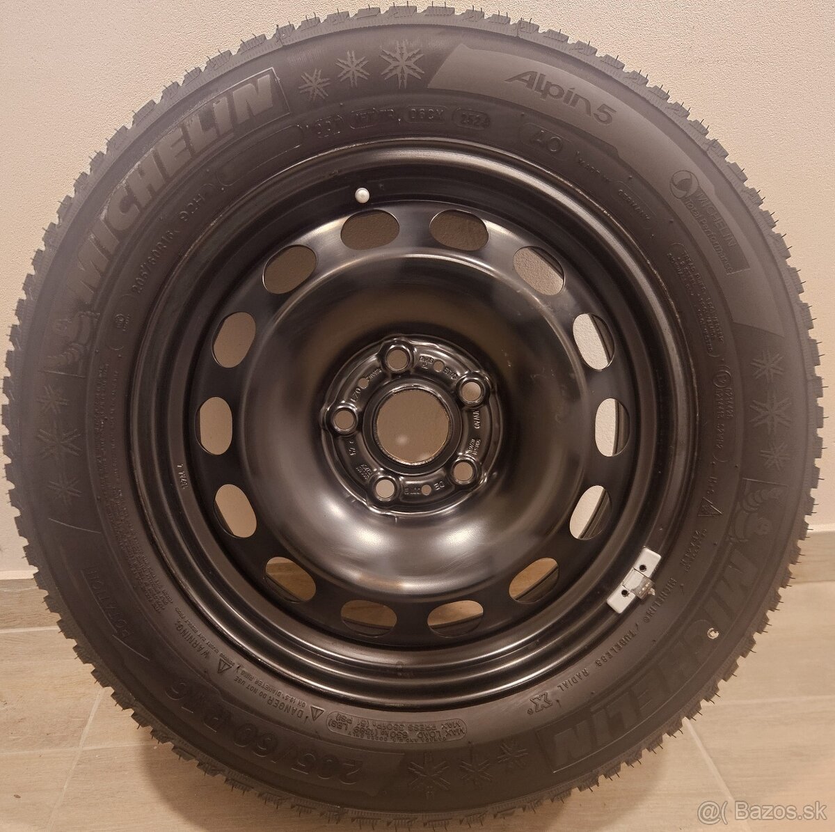 Originálna zimná sada VW - 5x112 R16 + 205/60 r16 92H - 6
