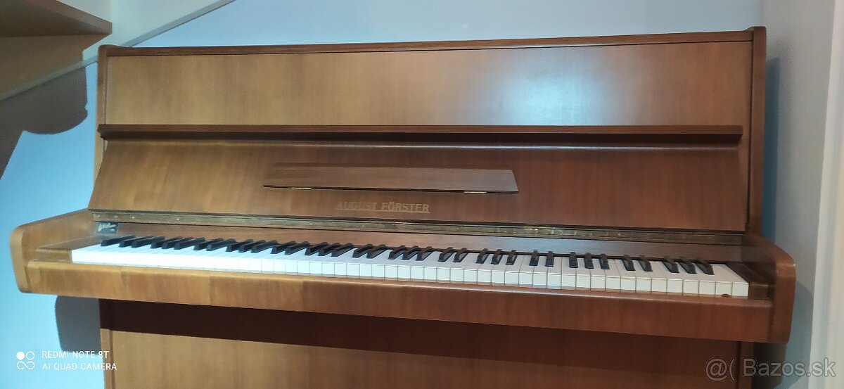 Klavír August Förster - 6