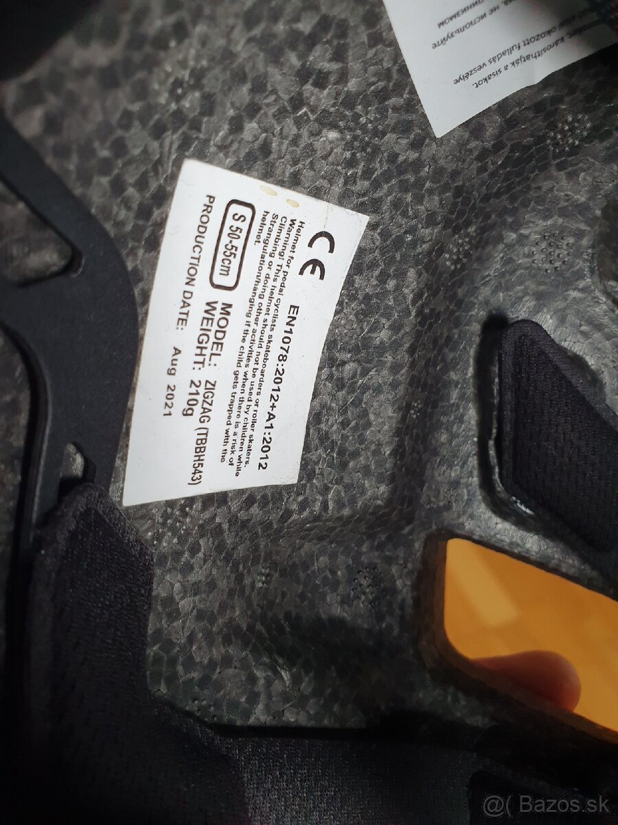 Detská cyklo prilba Kellys Zigzag vel 50-55 cm - 6