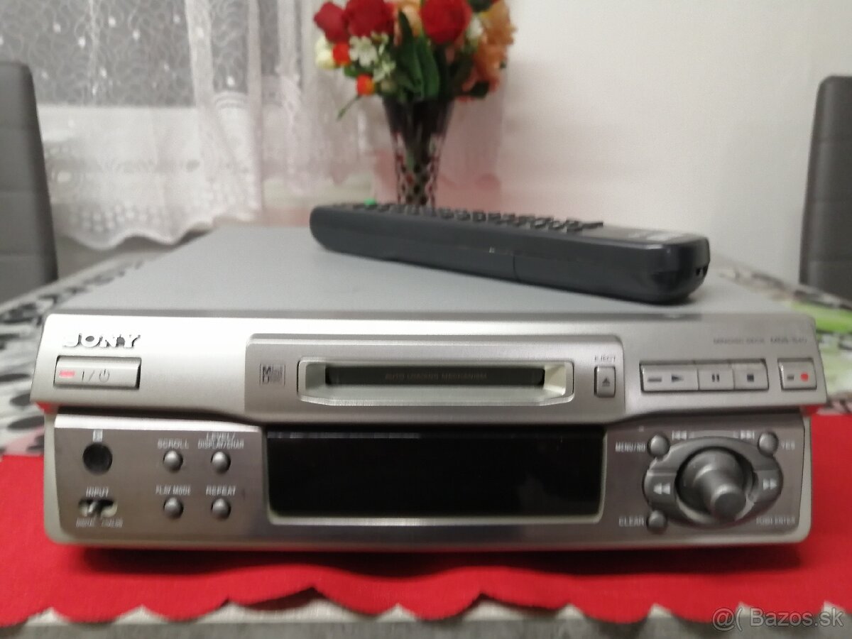 Sony minidisk rekordér - 6