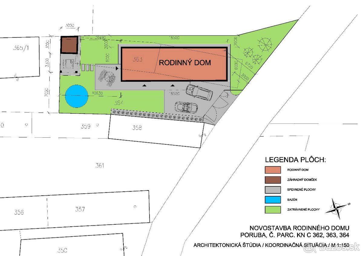 Stavebný pozemok v centre obce Poruba / okres Prievidza / - 6