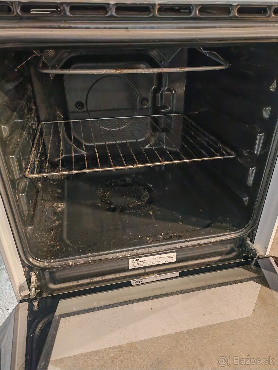 Plynový sporák Mora s elektrickou rúrou - 6