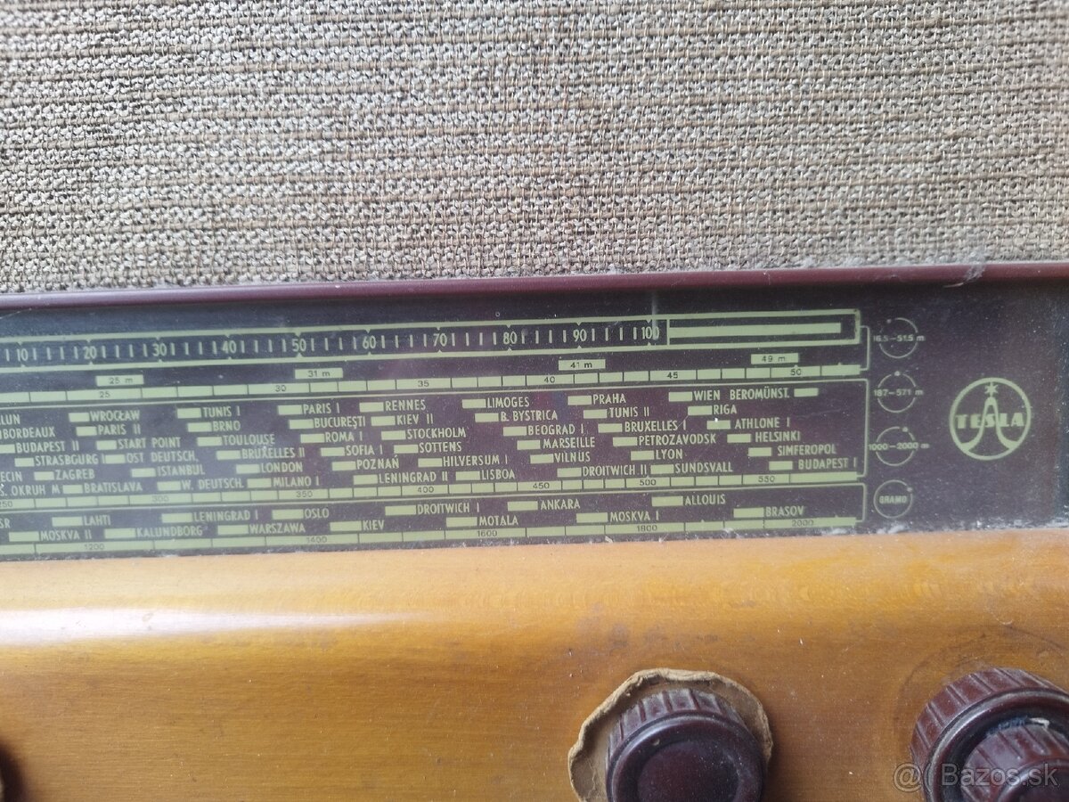 Staré rádio Tesla - 6