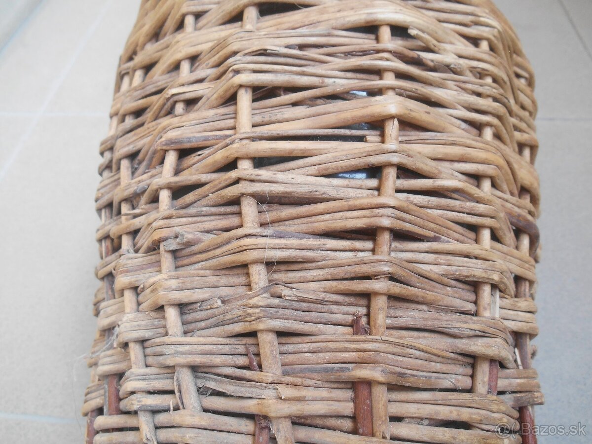 Opletený 5L demižón - 6