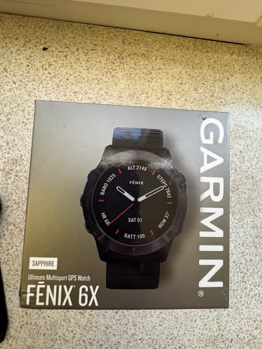 GARMIN FENIX 6X Sapphire - 6
