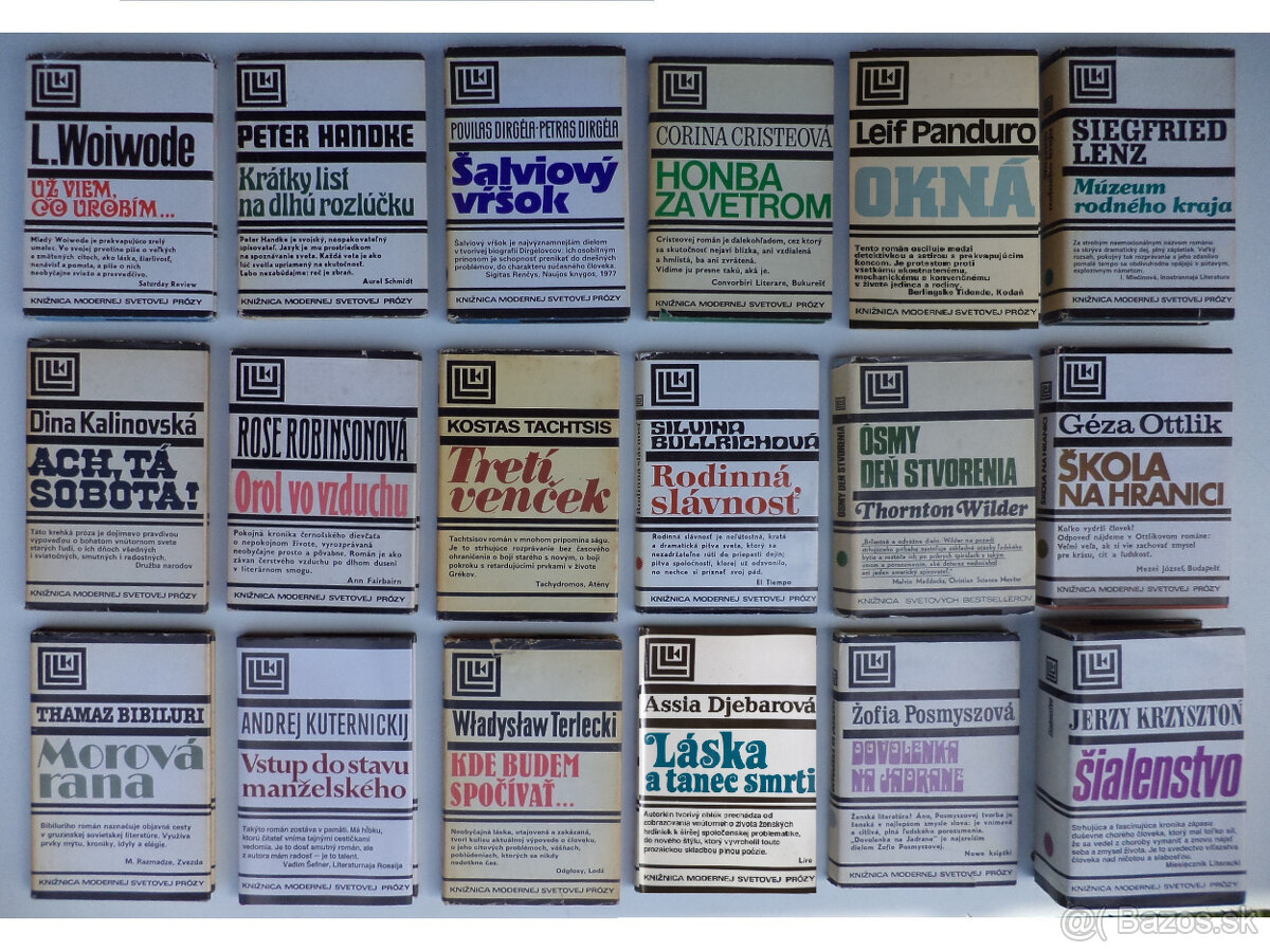 romány edície 1 - 6