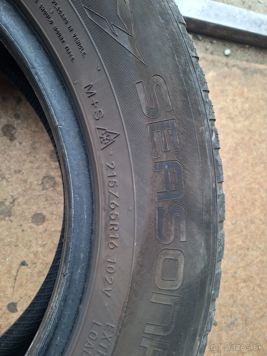 Nokian 215/65 r16 celorocne pneu - 6