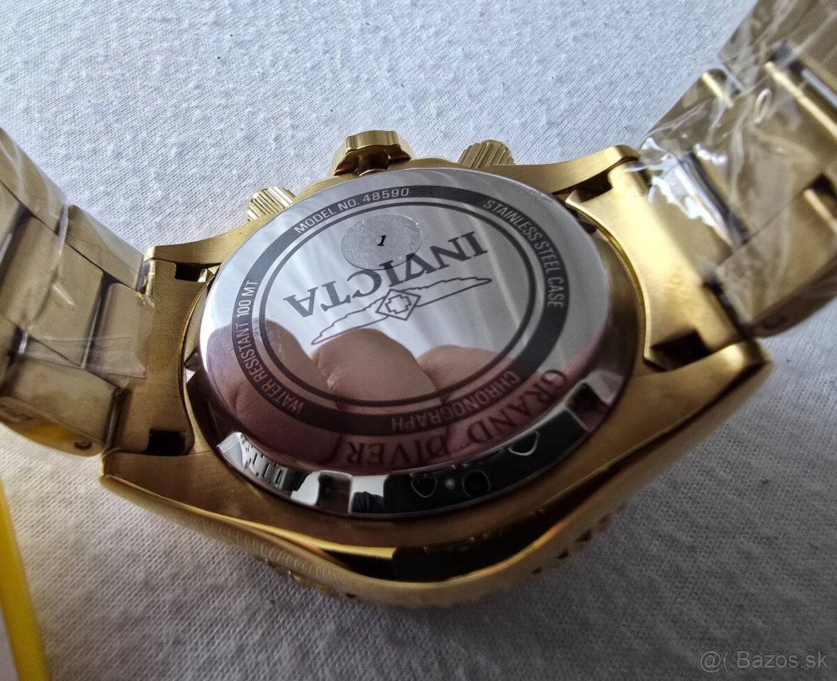 Invicta Grand Diver Gold-Brown - 6