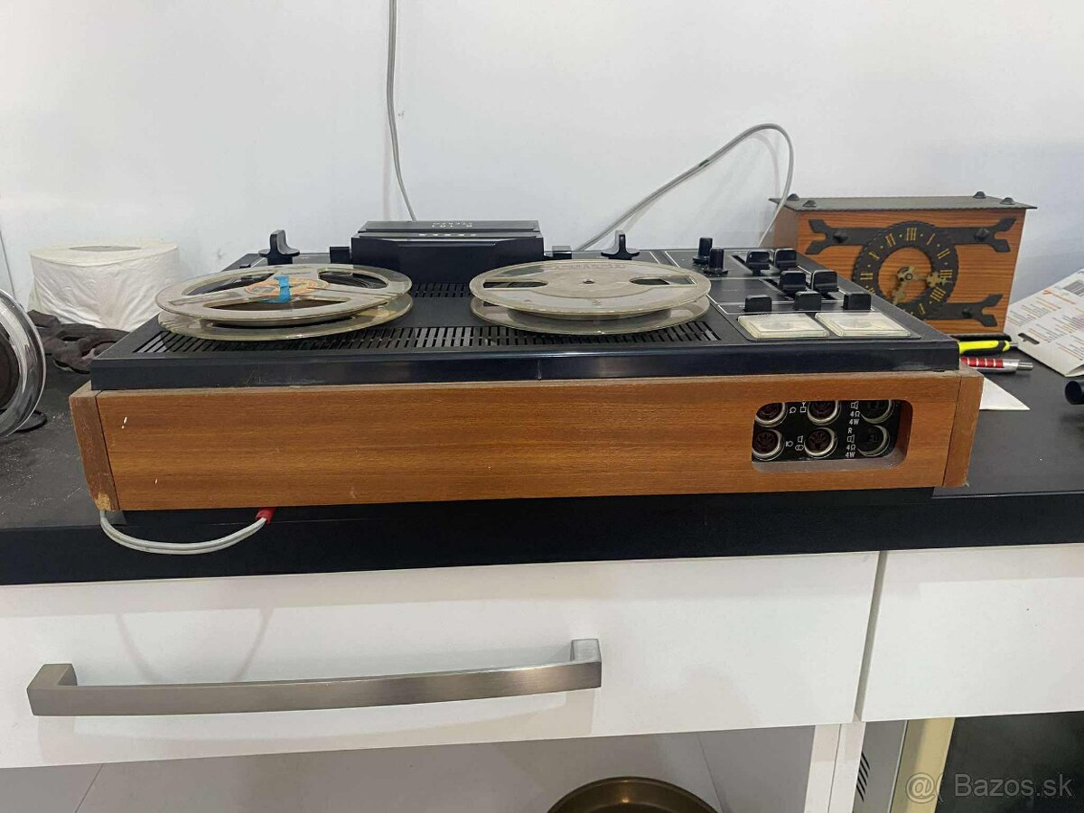 Predám Kotúčový magnetofon Tesla B101 stereo plne funkčné - 6