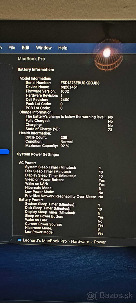 Apple MacBook Pro M1 – 16 GB RAM / 512 GB SSD - 6