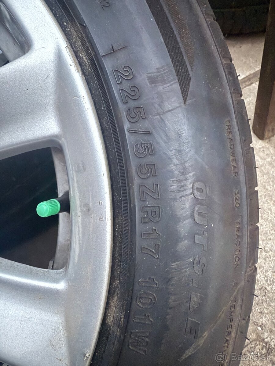 Predám letnú sadu Alu diskou na BMW r17 - 6