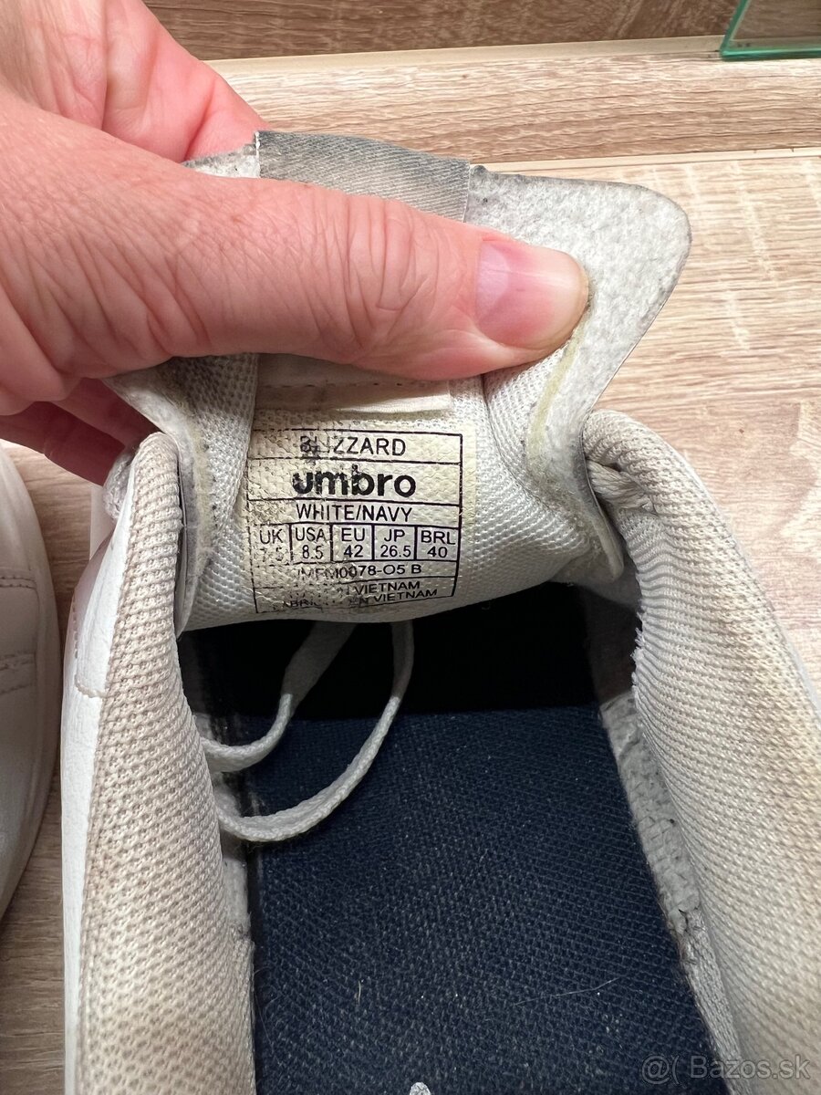 Biele tenisky Umbro velkost 42 - 6
