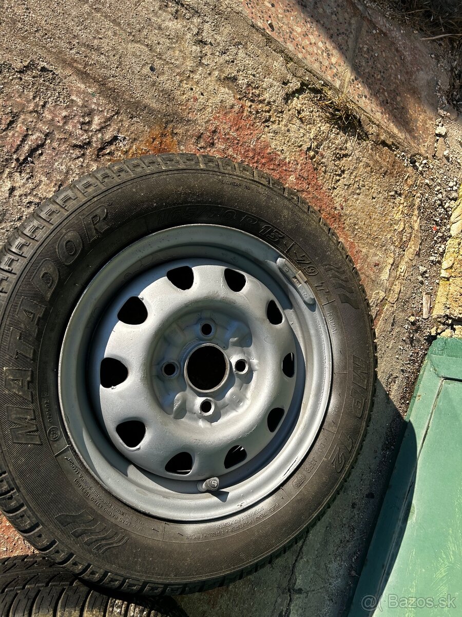 Disky 4x100 r13 plechové - 6