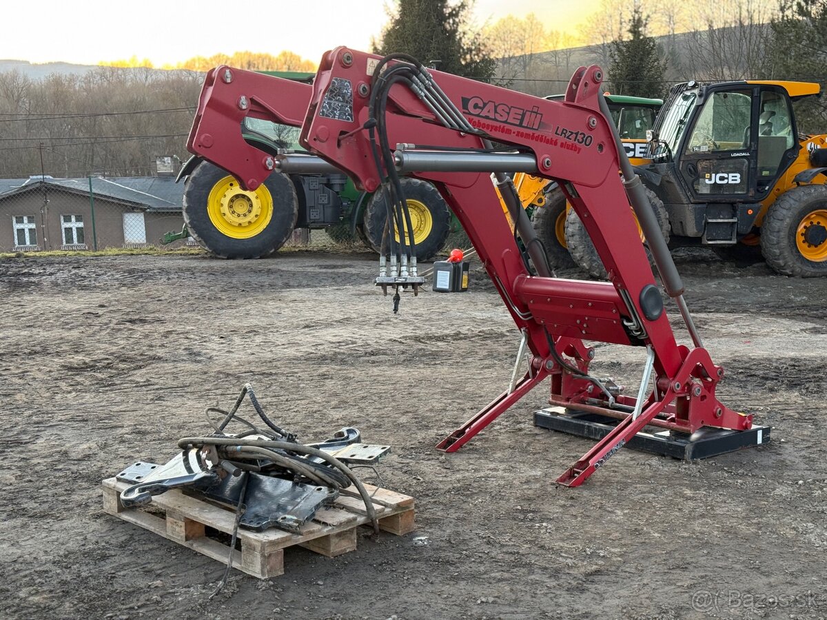 Čelný nakladač+joystick na traktor STOLL Case Maxxum - 6