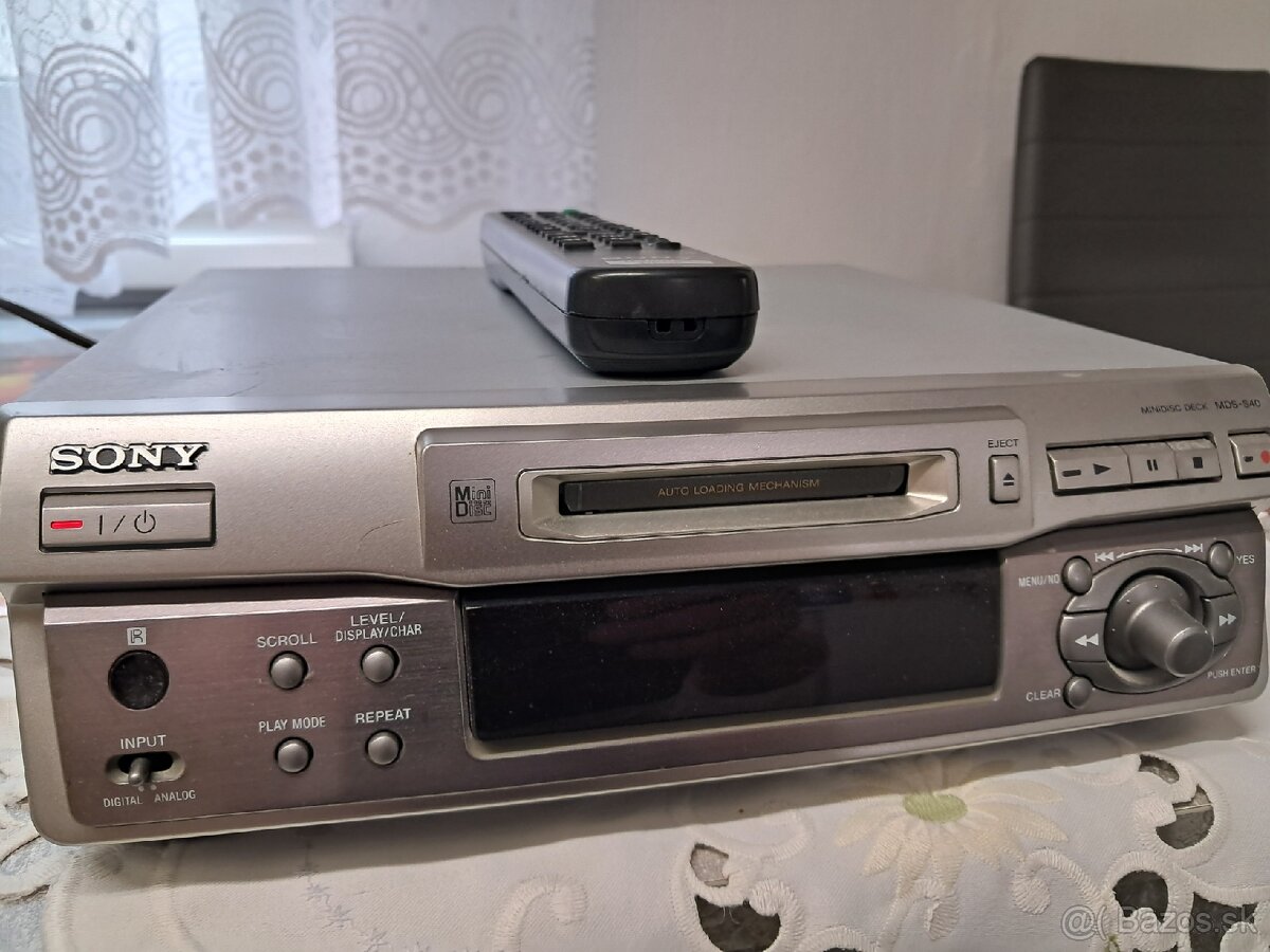 SONY mini disk rekordér - 6