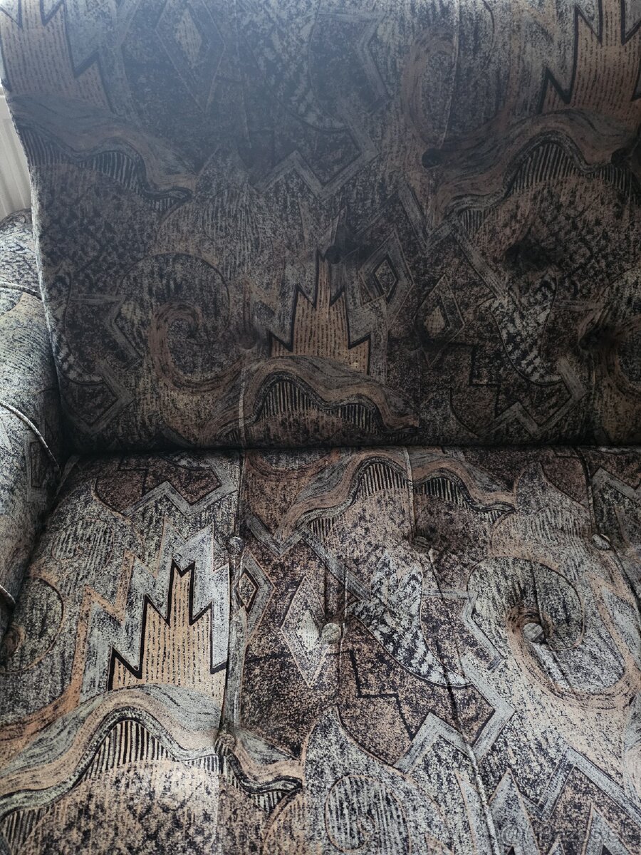 Retro sedacia súprava. - 6