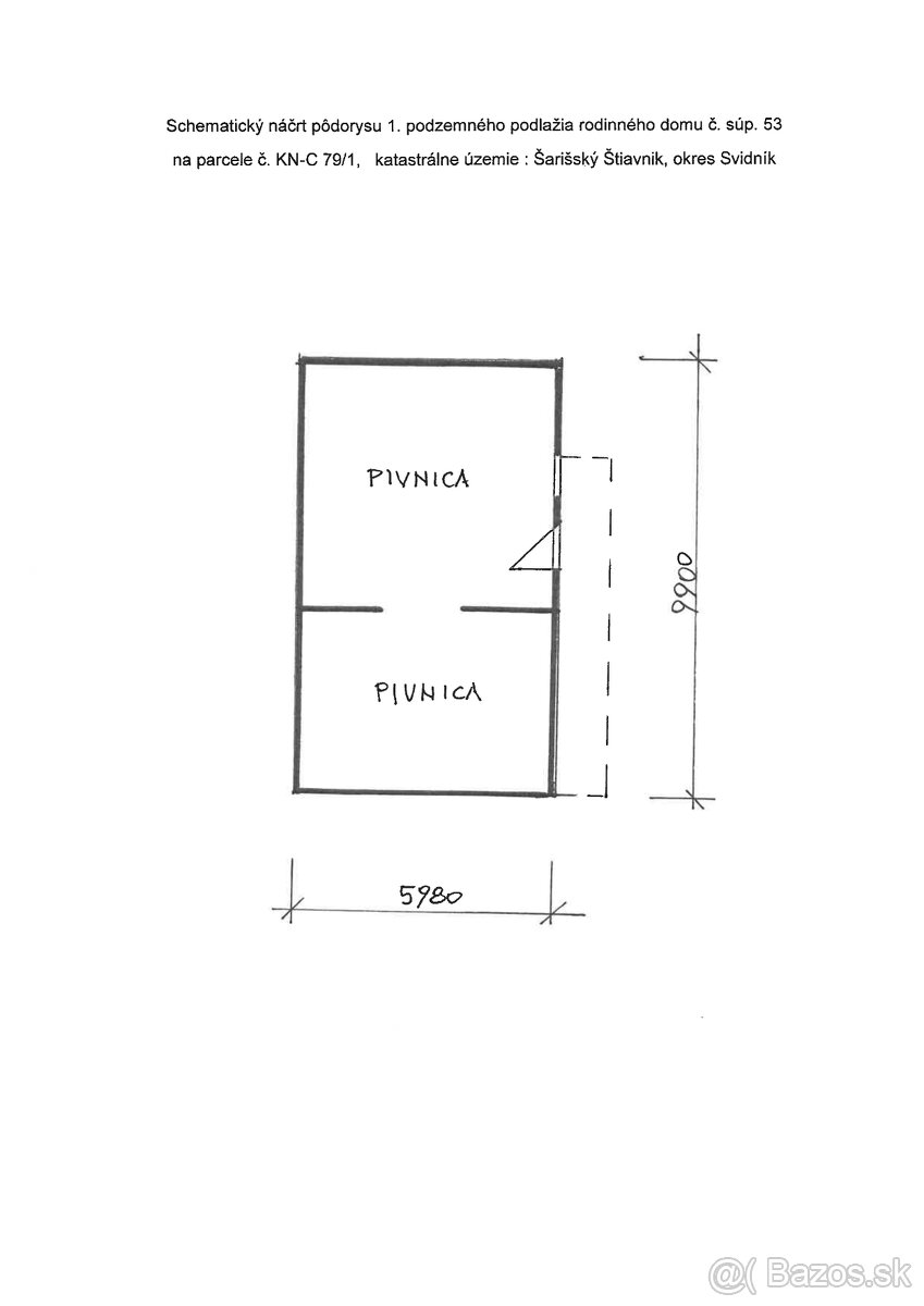 Dražba domu - Šarišský Štiavnik - 1. kolo - 6