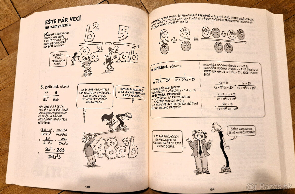 Predám knihu Matematika v komikse - Larry Gonick - 6