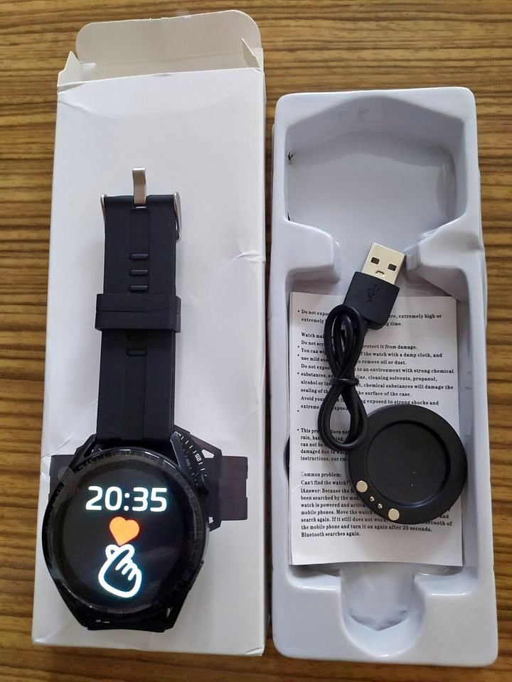 Inteligentné hodinky GT4, možnosť volania (jazyk český) - 6