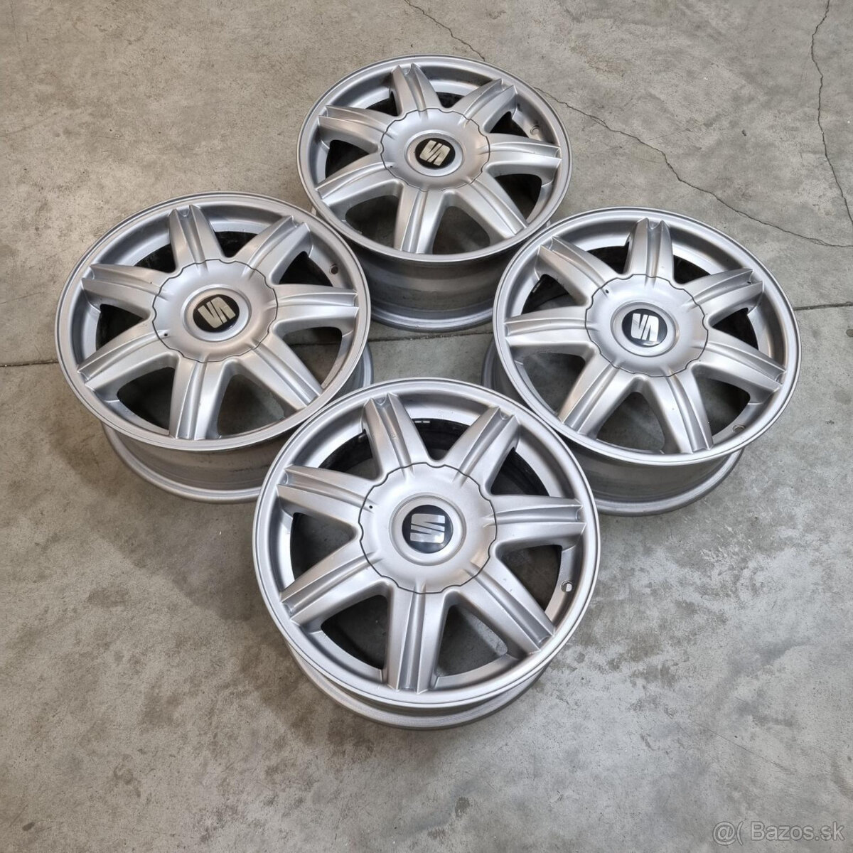 Hliníkové Seat disky 5x100 R16 6,5J ET43 - 6