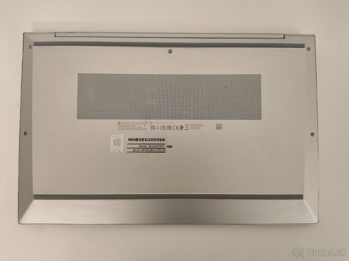 HP EliteBook 850 G8 | i5-1135G7 | 16 → 32 GB RAM | 512 → 1 T - 6
