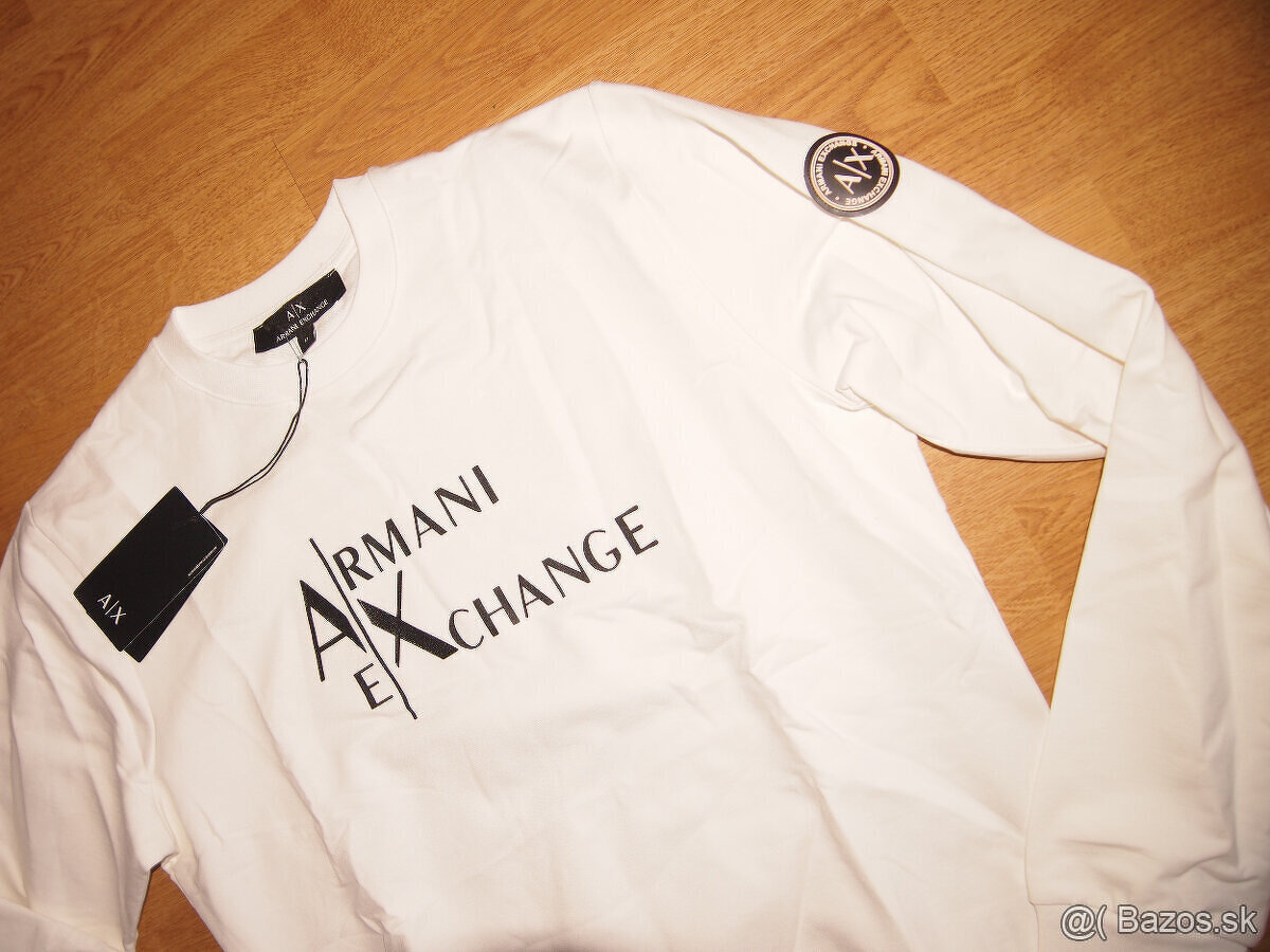 Armani Exchange pánska mikina - 6