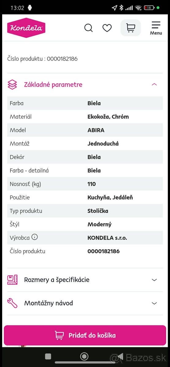 Predám jedálenske stolicky - 6