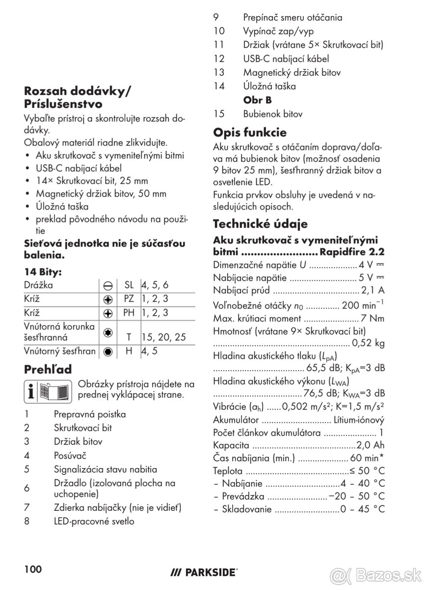 Parkside Rapidfire 2.2 z príslušenstvom - 6